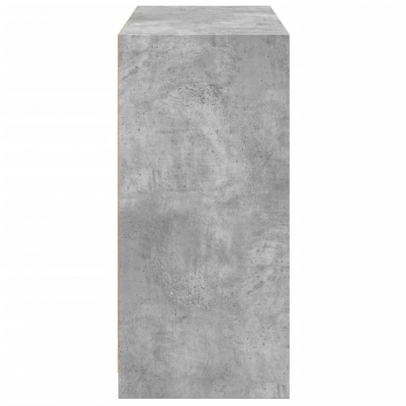 Szafka garderobiana, szarość betonu, 77x48x102 cm