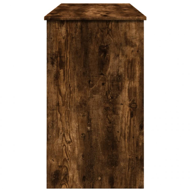 Toaletka z lustrem, przydymiony dąb, 100x45x76 cm