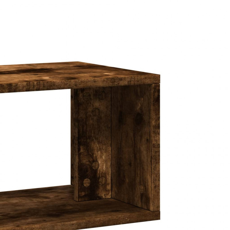 Szafki pod telewizor, 2 szt., przydymiony dąb, 100x30x50 cm