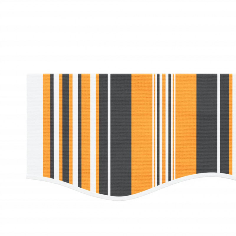 Wymienna tkanina do markizy, wielokolorowe paski, 6x3 m