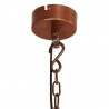 Lampa wisząca, 25x25x134 cm, aluminium