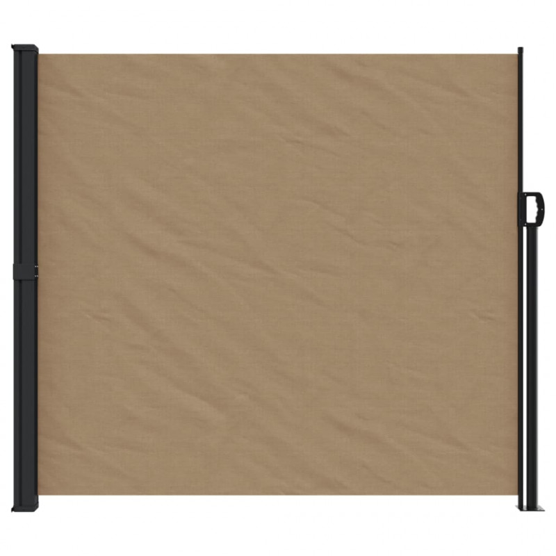 Zwijana markiza boczna, taupe, 180x300 cm