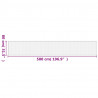 Dywan prostokątny, brązowy, 80x500 cm, bambusowy