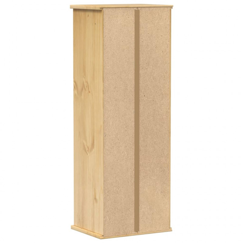 Szafka na płyty CD Corona, 40x30x110 cm, lite drewno sosnowe