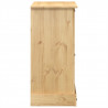 Komoda Corona, 110x43x91 cm, lite drewno sosnowe