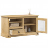 Szafka pod TV Corona, 100x45x58 cm, lite drewno sosnowe