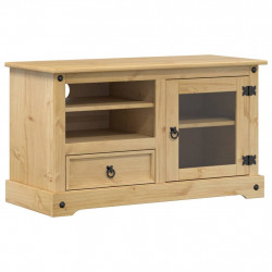 Szafka pod TV Corona, 100x45x58 cm, lite drewno sosnowe
