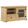Szafka pod TV Corona, 100x45x58 cm, lite drewno sosnowe