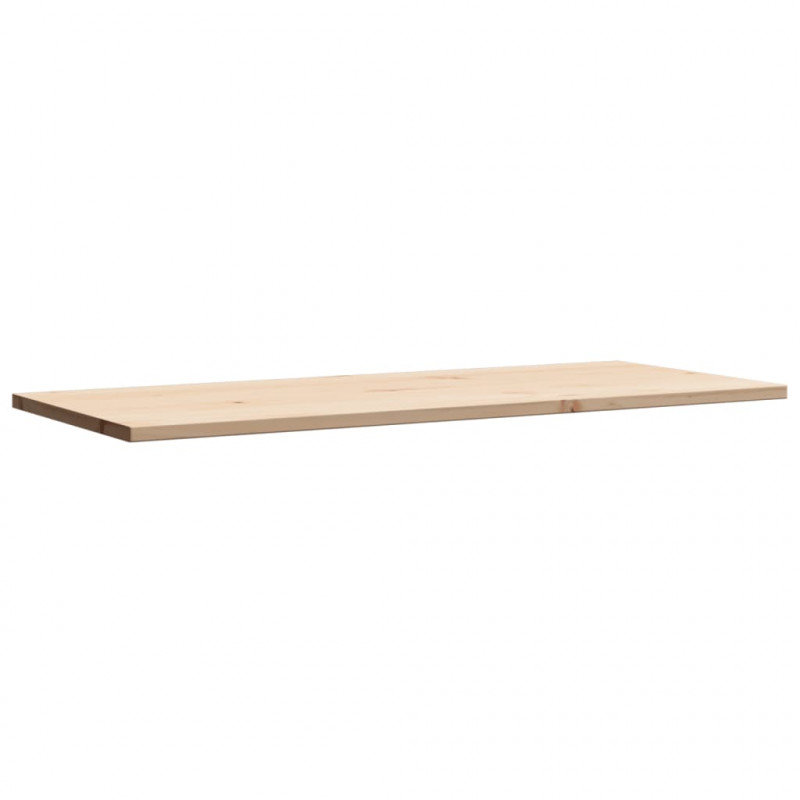 Blat do stołu, 90x40x1,7 cm, prostokątny, lite drewno sosnowe