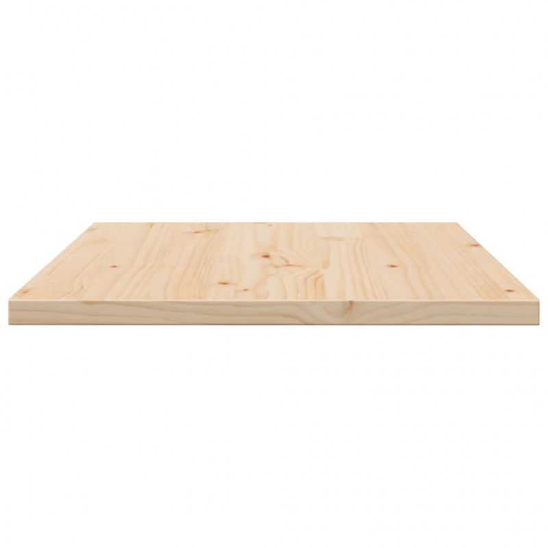 Blaty do stolika, 3 szt., 80x53x2,5 cm, prostokątne, sosnowe