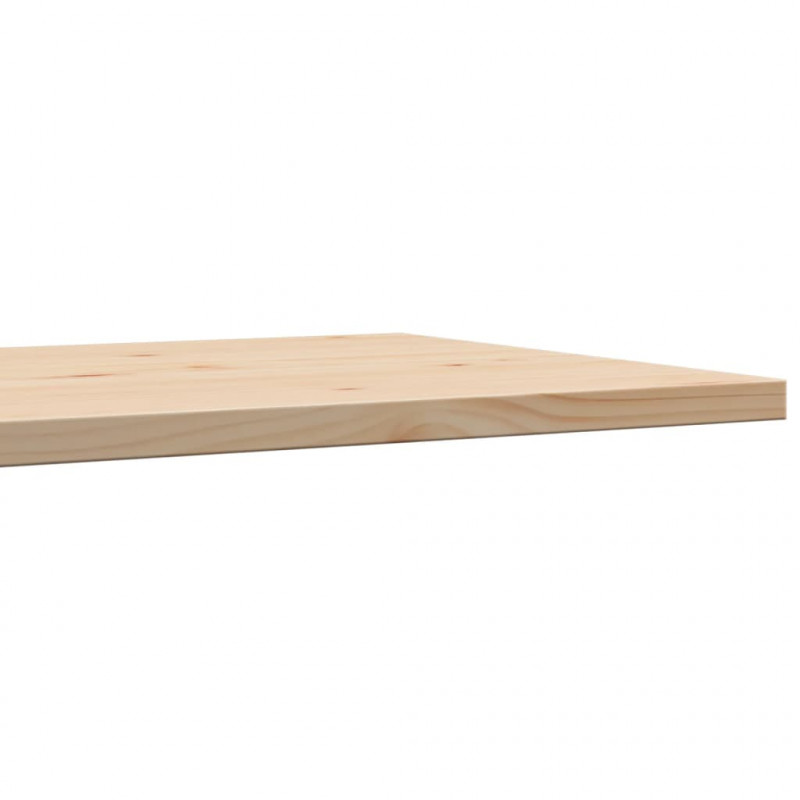Blaty do stolika, 3 szt., 80x53x2,5 cm, prostokątne, sosnowe