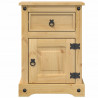 Szafka nocna Corona, 45x35x64 cm, lite drewno sosnowe