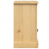 Szafka nocna Corona, 45x35x64 cm, lite drewno sosnowe