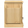 Szafka nocna Corona, 45x35x47,5 cm, lite drewno sosnowe