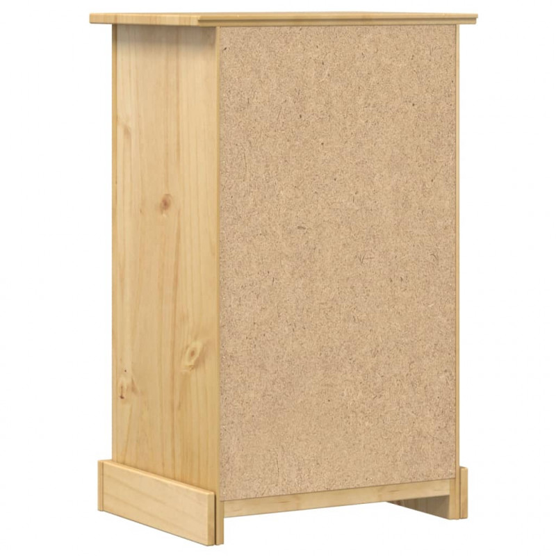 Szafka nocna Corona, 53x39x84 cm, lite drewno sosnowe