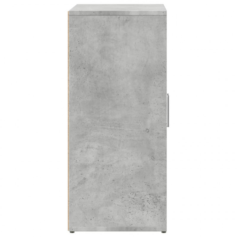 Szafki, 2 szt., szarość betonu, 60x31x70 cm