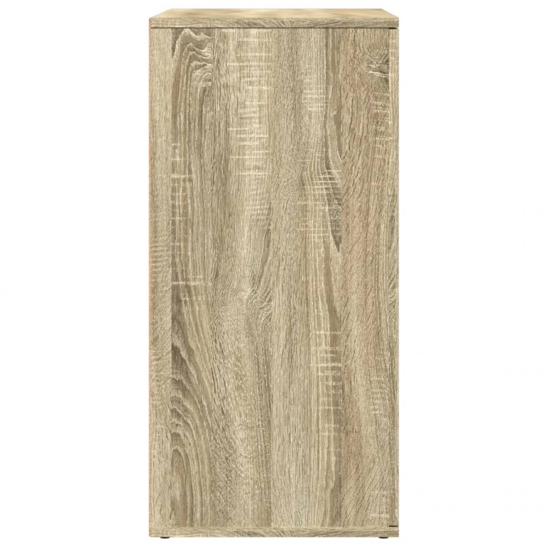Szafki, 2 szt., dąb sonoma, 79x38x80 cm