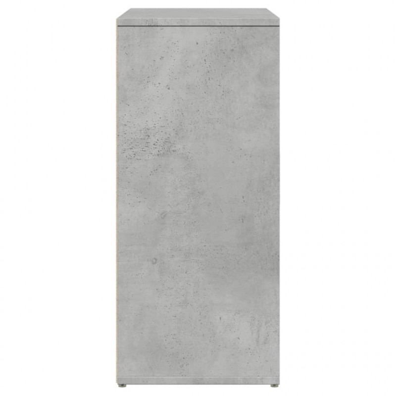 Szafki, 2 szt., szarość betonu, 60x31x70 cm