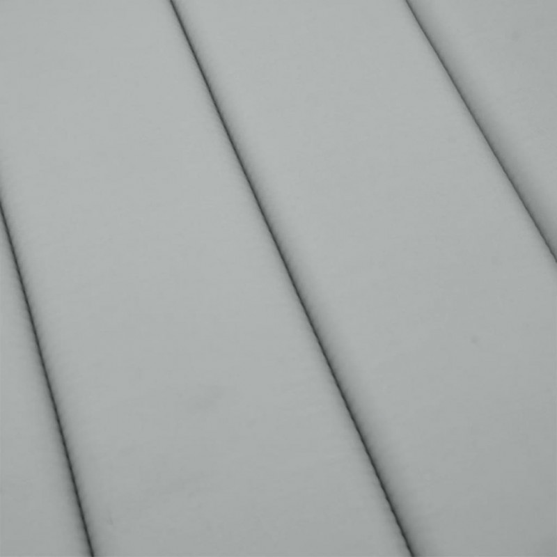 Poduszka na leżak, jasnoszary melanż, 200x70x4 cm