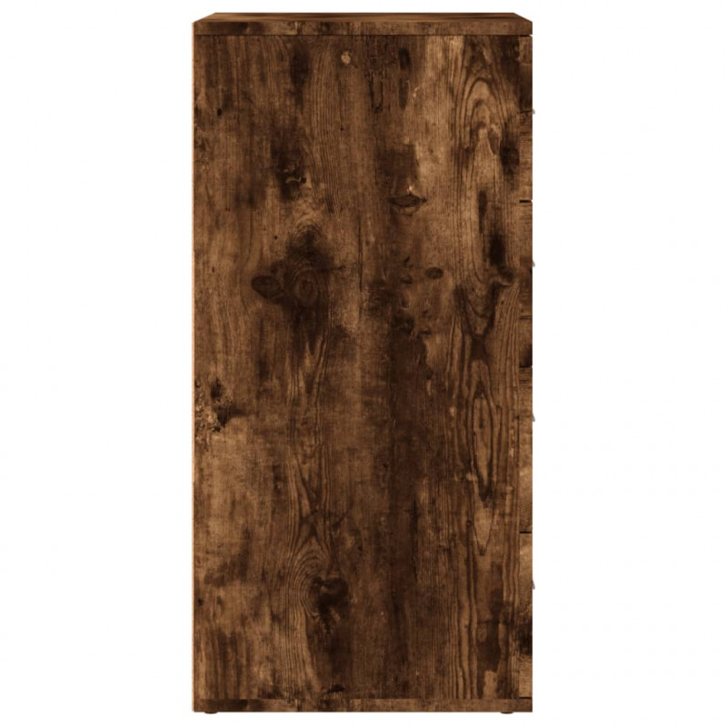 Szafki, 2 szt., przydymiony dąb, 60x39x80 cm