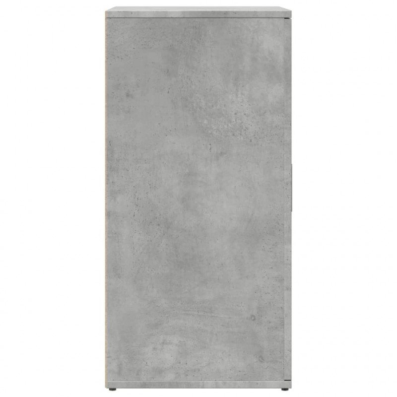 Szafki, 2 szt., szarość betonu, 59x39x80 cm