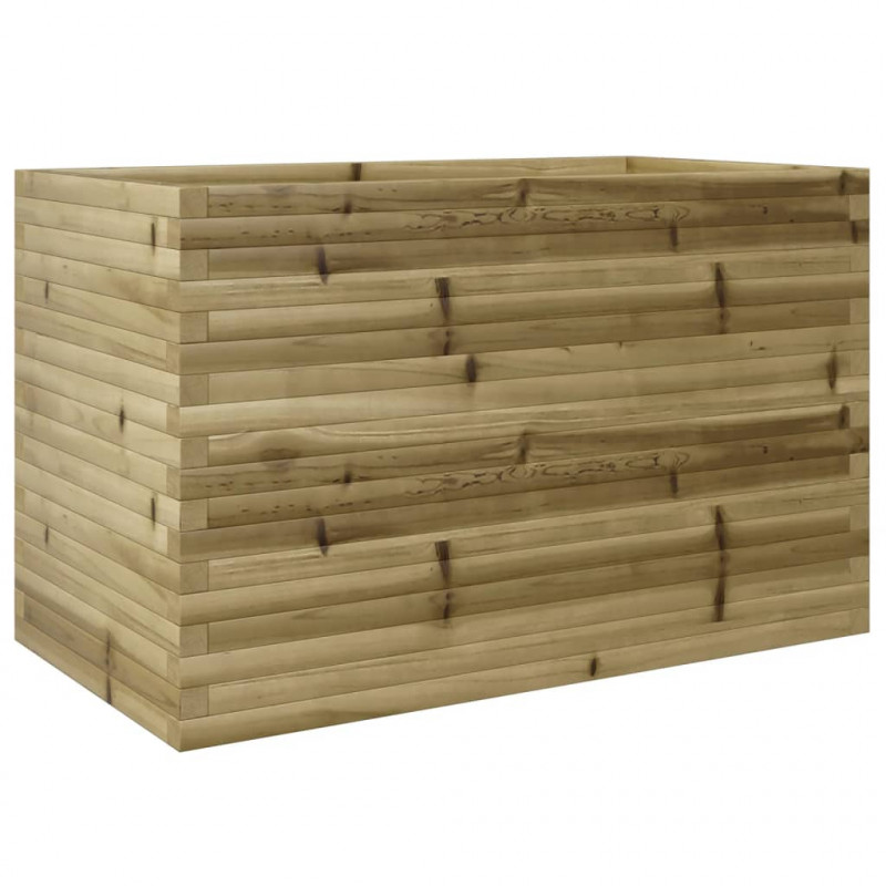 Donica ogrodowa, 110x60x68,5 cm, impregnowane drewno sosnowe