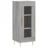 Wysoka szafka, szary dąb sonoma, 34,5x34x180 cm