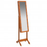 Lustro stojące z LED, 34x37x146 cm
