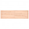 Blat stołu, 180x50x(2-4)cm surowy, lity dąb naturalną krawędzią