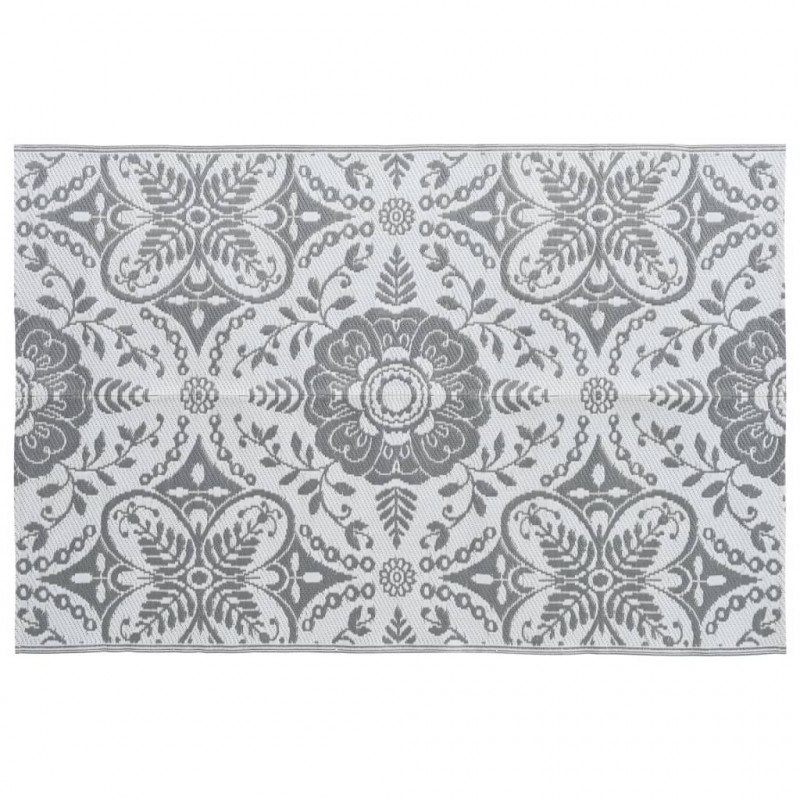 Dywan na zewnątrz, jasnoszary, 120x180 cm, PP