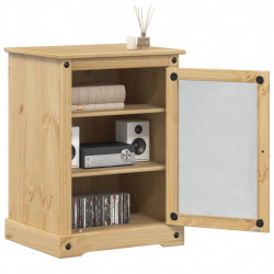 Szafka multimedialna Corona, 60x50x82 cm, lite drewno sosnowe