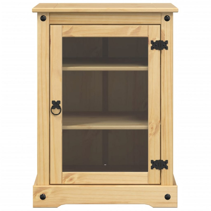 Szafka multimedialna Corona, 60x50x82 cm, lite drewno sosnowe