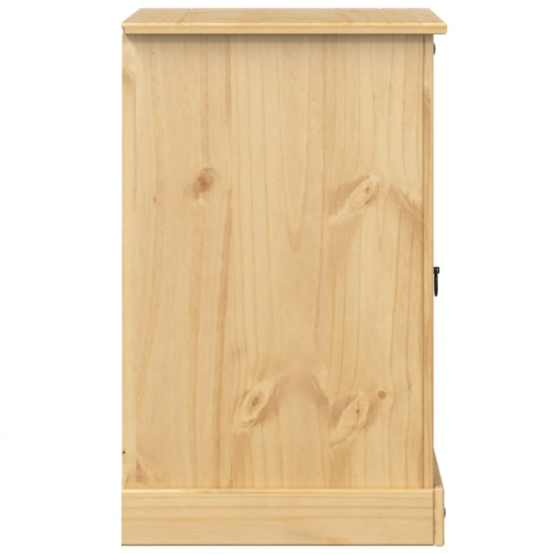 Szafka multimedialna Corona, 60x50x82 cm, lite drewno sosnowe