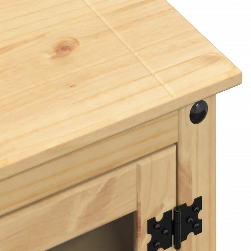 Szafka multimedialna Corona, 60x50x82 cm, lite drewno sosnowe
