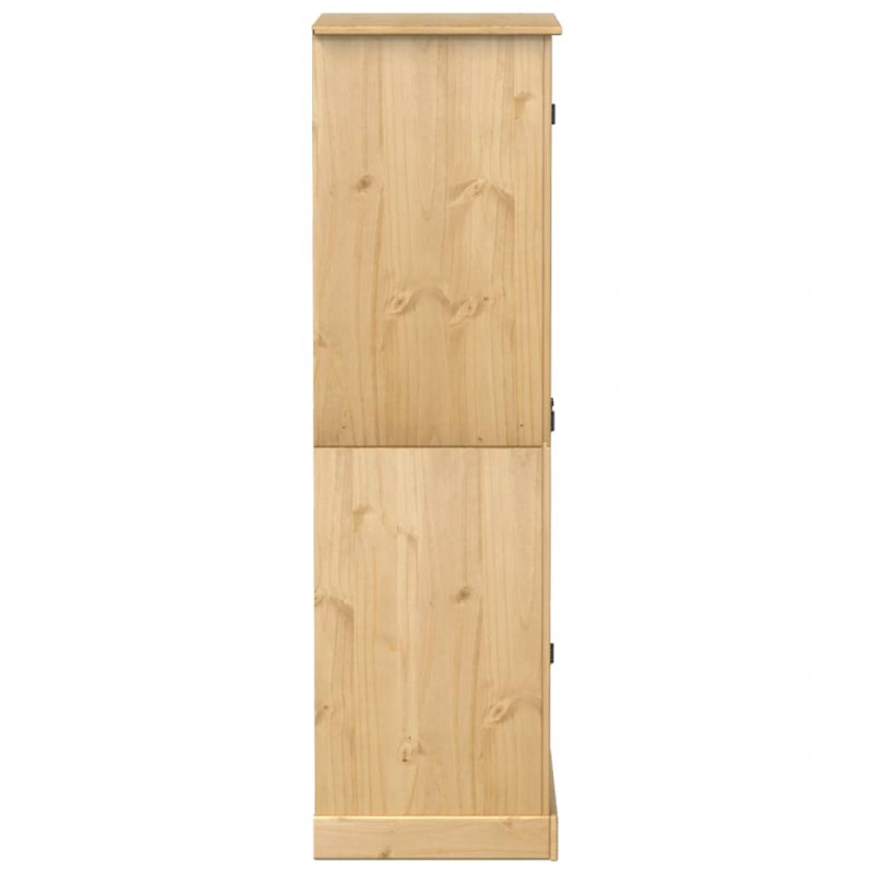 Szafa Corona, 76x50x170 cm, lite drewno sosnowe