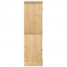 Szafa Corona, 76x50x170 cm, lite drewno sosnowe