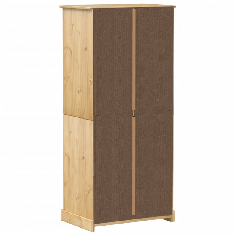 Szafa Corona, 76x50x170 cm, lite drewno sosnowe