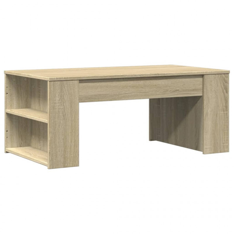 Stolik kawowy, dąb sonoma, 102x55x42, materiał drewnopochodny