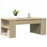 Stolik kawowy, dąb sonoma, 102x55x42, materiał drewnopochodny