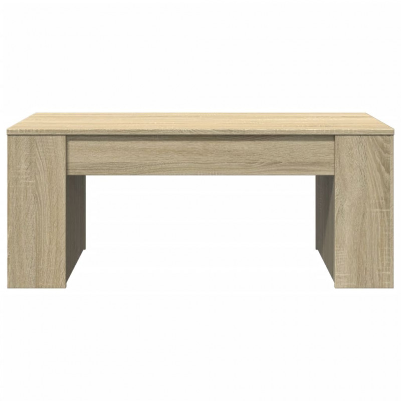 Stolik kawowy, dąb sonoma, 102x55x42, materiał drewnopochodny
