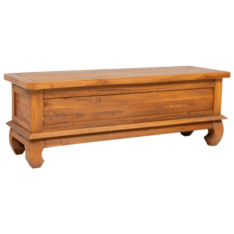 Szafka pod TV, 110 x 35 x 40 cm, lite drewno tekowe