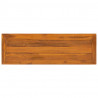Szafka pod TV, 110 x 35 x 40 cm, lite drewno tekowe