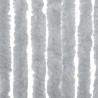 Zasłona przeciwko owadom, szara, 118x220 cm, szenil