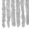 Zasłona przeciwko owadom, szara, 118x220 cm, szenil
