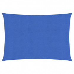 Żagiel przeciwsłoneczny, 160 g/m², niebieski, 3,5x5 m, HDPE
