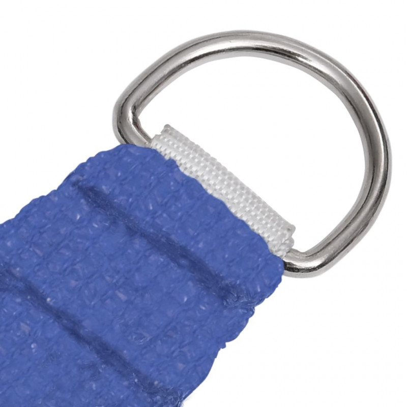 Żagiel przeciwsłoneczny, 160 g/m², niebieski, 5x7 m, HDPE