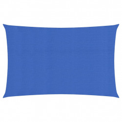 Żagiel przeciwsłoneczny, 160 g/m², niebieski, 4x7 m, HDPE