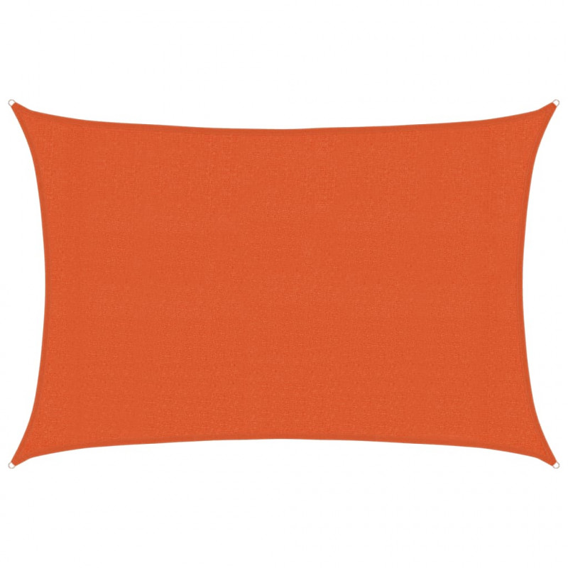 Żagiel przeciwsłoneczny, 160 g/m², prostokątny, 3x5 m, HDPE