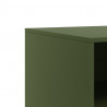 Szafka pod telewizor, oliwkowa, 67x39x44 cm, stalowa