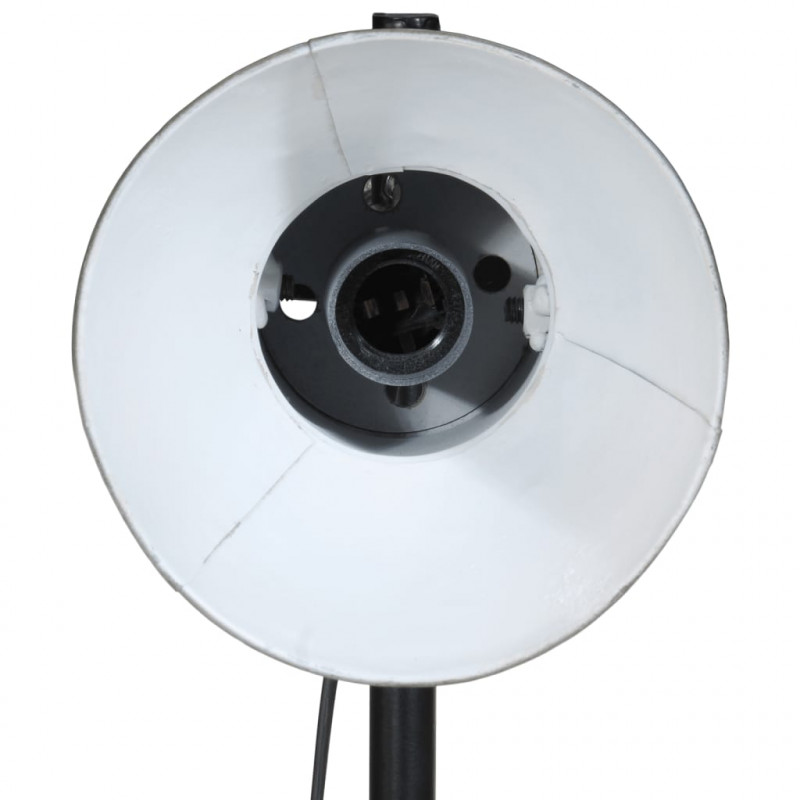 Lampa stojąca, 25 W, postarzany niebieski, 25x25x90/140 cm, E27